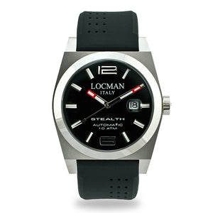 Orologio Uomo Stealth Automatico Nero Locman 