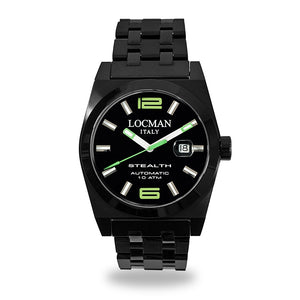 Orologio Uomo Stealth Automatico Nero Locman