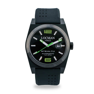 Orologio Uomo Stealth Automatico Nero Locman