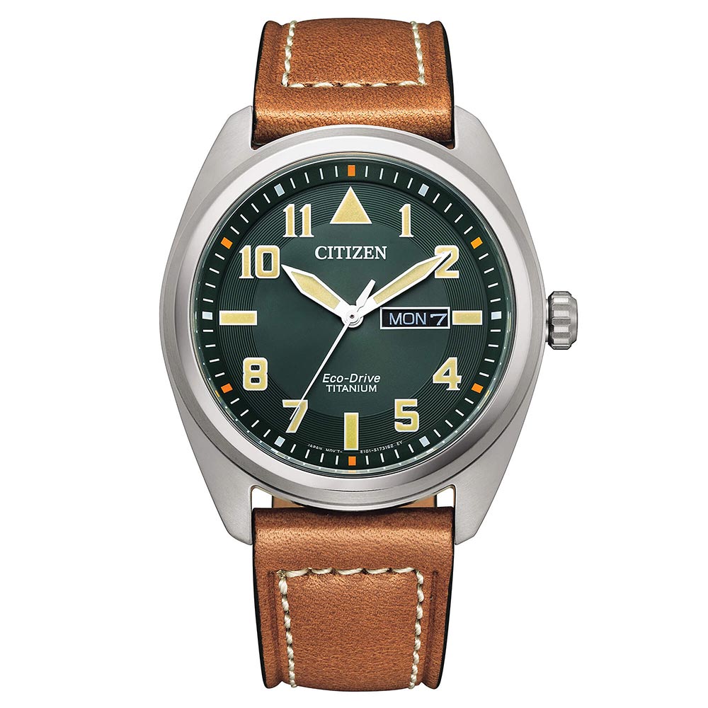 Orologio Uomo Super Titanio 8560 Verde Citizen
