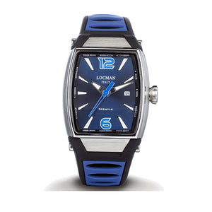 Orologio Uomo Tremila Blu in Acciaio e Titanio Locman