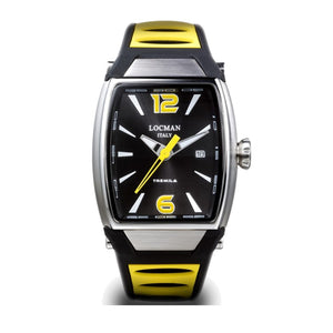 Orologio Uomo Tremila Giallo in Acciaio e Titanio Locman