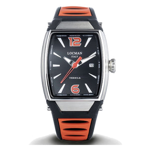 Orologio Uomo Tremila Rosso in Acciaio e Titanio Locman