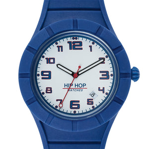 Orologio Uomo X-Man Blu HWU0889 Hip Hop