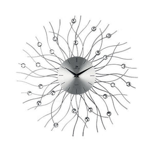 Orologio da Parete in Metallo con Cristalli Lowell