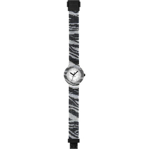 Orologio da Polso Donna Nero Crystals HWU0481 - Hip Hop   
