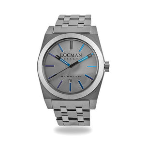 Orologio da Uomo in Acciaio Ref. 201 Stealth 020100AGFBK1BR0 - Locman