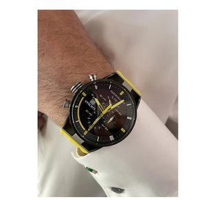Orologio Cronografo Uomo Montecristo Giallo Locman