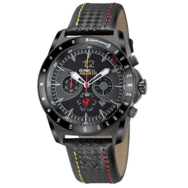 Orologio Cronografo Breil Abarth Acciaio Nero TW1248