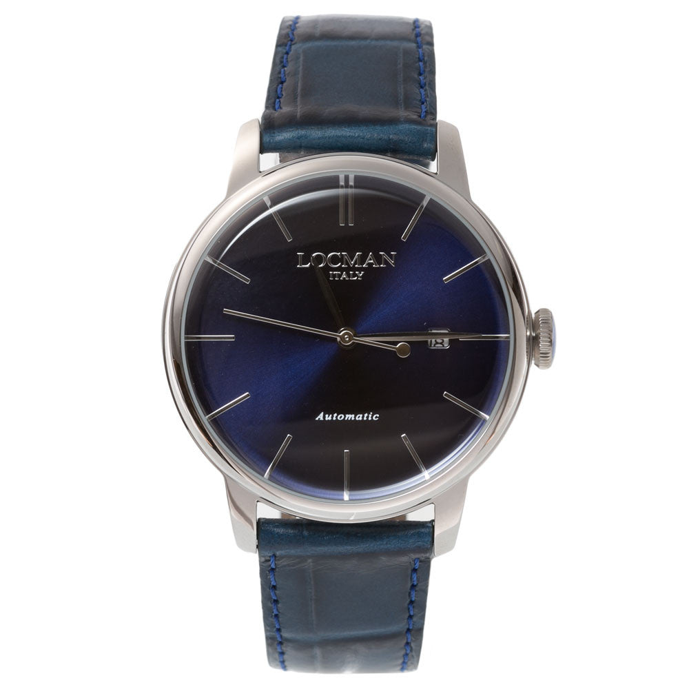 Orologio Uomo 1960 Ref. 255 0255A02A-00BLNKPB - Locman