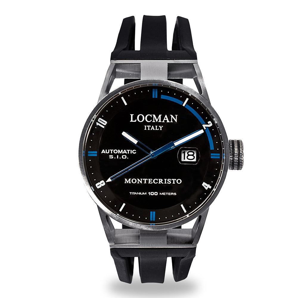 Orologio Uomo Automatico Ref. 511 Montecristo 051100BKFBL0GOK - Locman