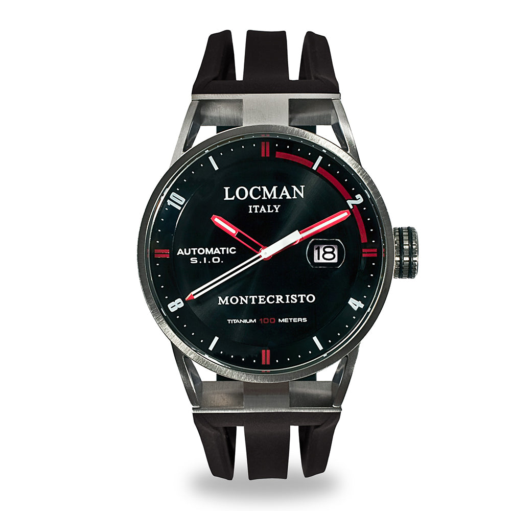 Orologio Uomo Automatico Ref. 511 Montecristo 051100BKFRD0GOK - Locman