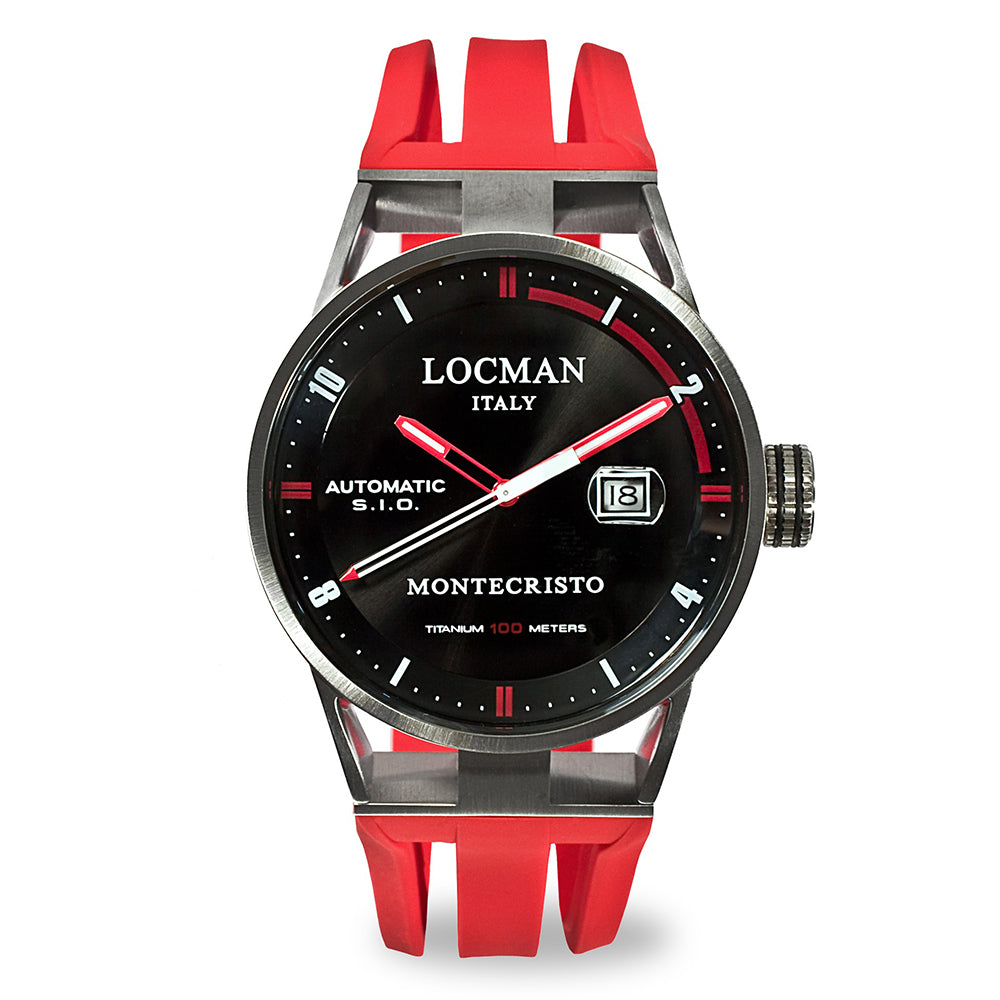 Orologio Uomo Automatico Ref. 511 Montecristo 051100BKFRD0GOR - Locman