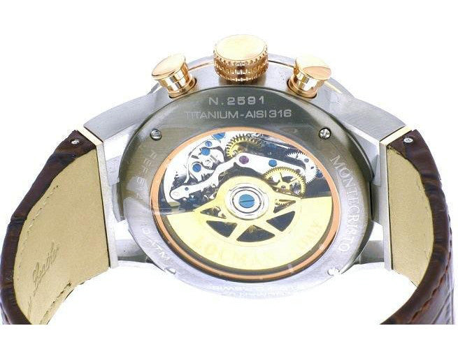 Cronografo Uomo Locman Montecristo Acciaio Bianco 0514V14-RNWHKPSN