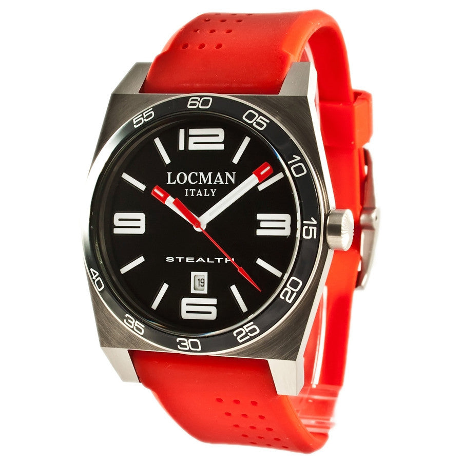 Orologio da Polso Locman Stealth T Uomo 208 020800kbkwhrsir
