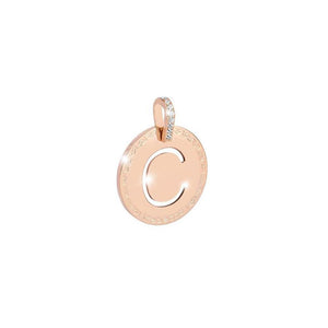 Pendente Lettera C Myworld Charm con Cristalli Rebecca Gioielli
