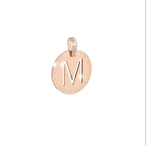 Pendente Lettera M Myworld Charm con Cristalli Rebecca Gioielli
