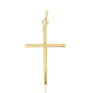 Pendente Unisex Croce in Oro Giallo