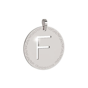 Pendente in Bronzo Lettera F Myworld Charm Rebecca Gioielli  