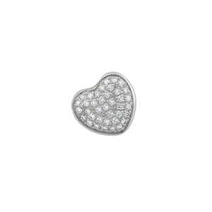 Pietra Acciaio Cuore Pavé di Zirconi Breil Stones   