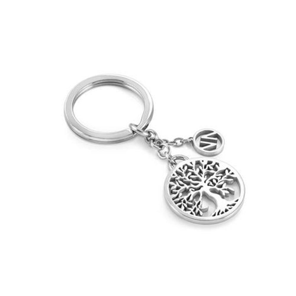 Portachiavi Donna Acciaio Keyrings Albero della Vita Nomination