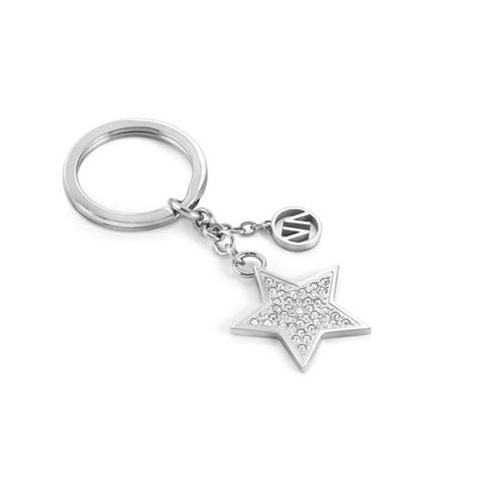 Portachiavi Donna Acciaio Keyrings Stella Nomination