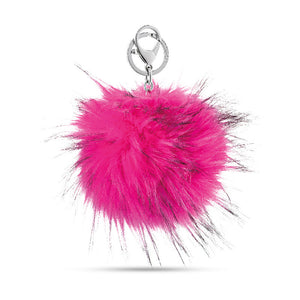 Portachiavi Donna Fake Rabbit Fur Rosa SD8409 - Morellato