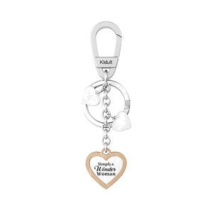 Portachiavi Donna Love Simply a wonder woman 781009 Kidult