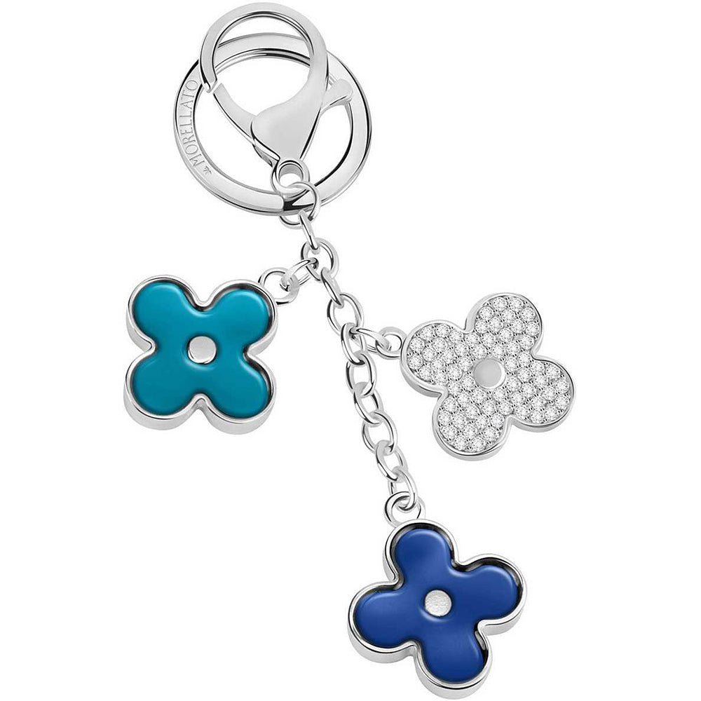 Portachiavi Donna Magic Flower Blu Morellato