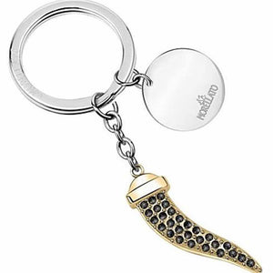 Portachiavi Donna Magic Cornetto con Cristalli Morellato