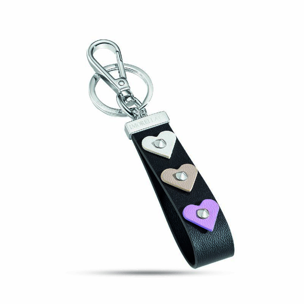 Portachiavi Donna Tendence Cuore Nero Morellato