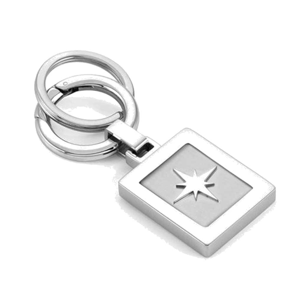 Portachiavi Uomo Acciaio Keyrings Rosa dei Venti Nomination