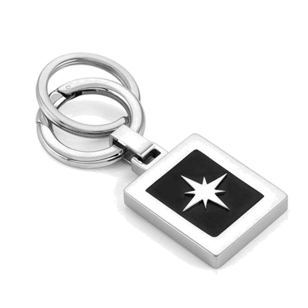 Portachiavi Uomo Acciaio Pvd Keyrings Rosa dei Venti Nomination