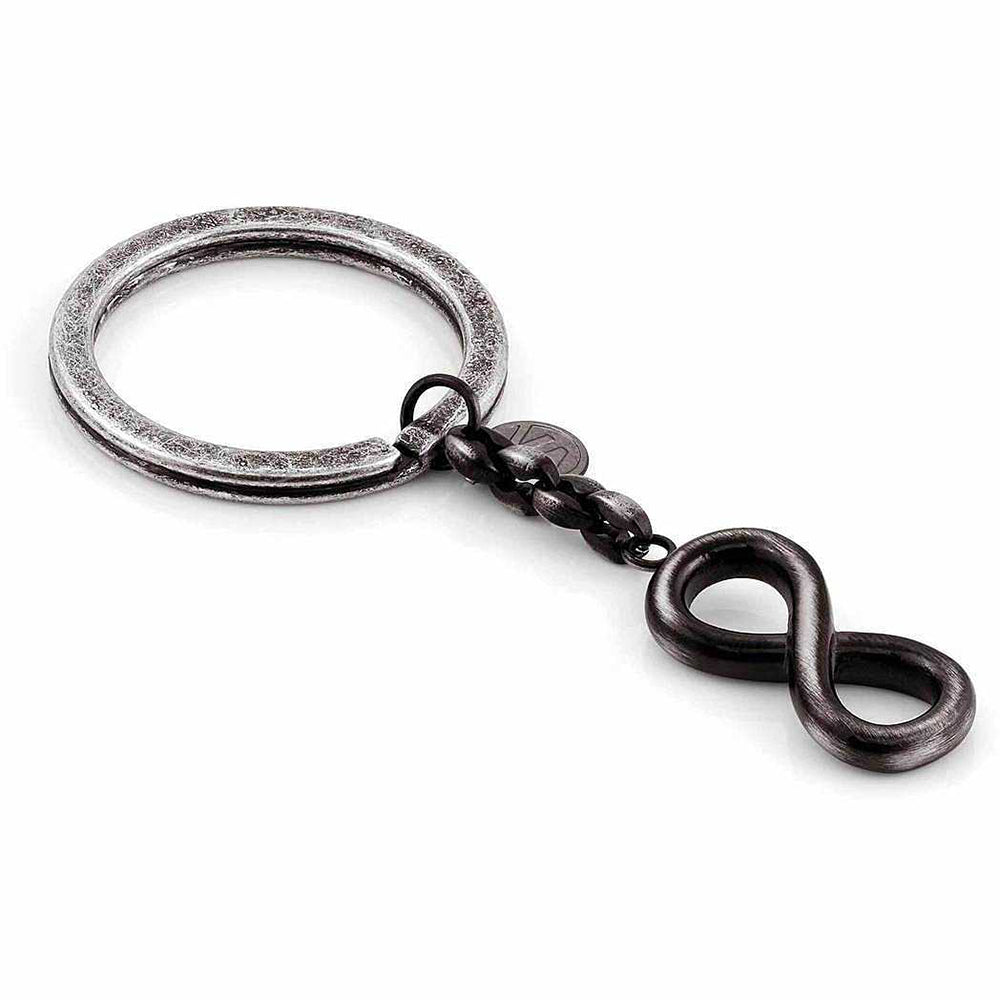 Portachiavi  Uomo Acciaio Vintage Infinito Atlante Nomination