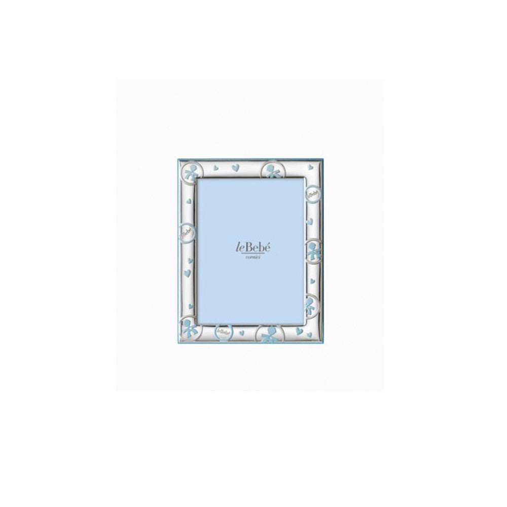 Portafoto Cornice Ciuccio Maschietto LB208/13C - Le Bebè     