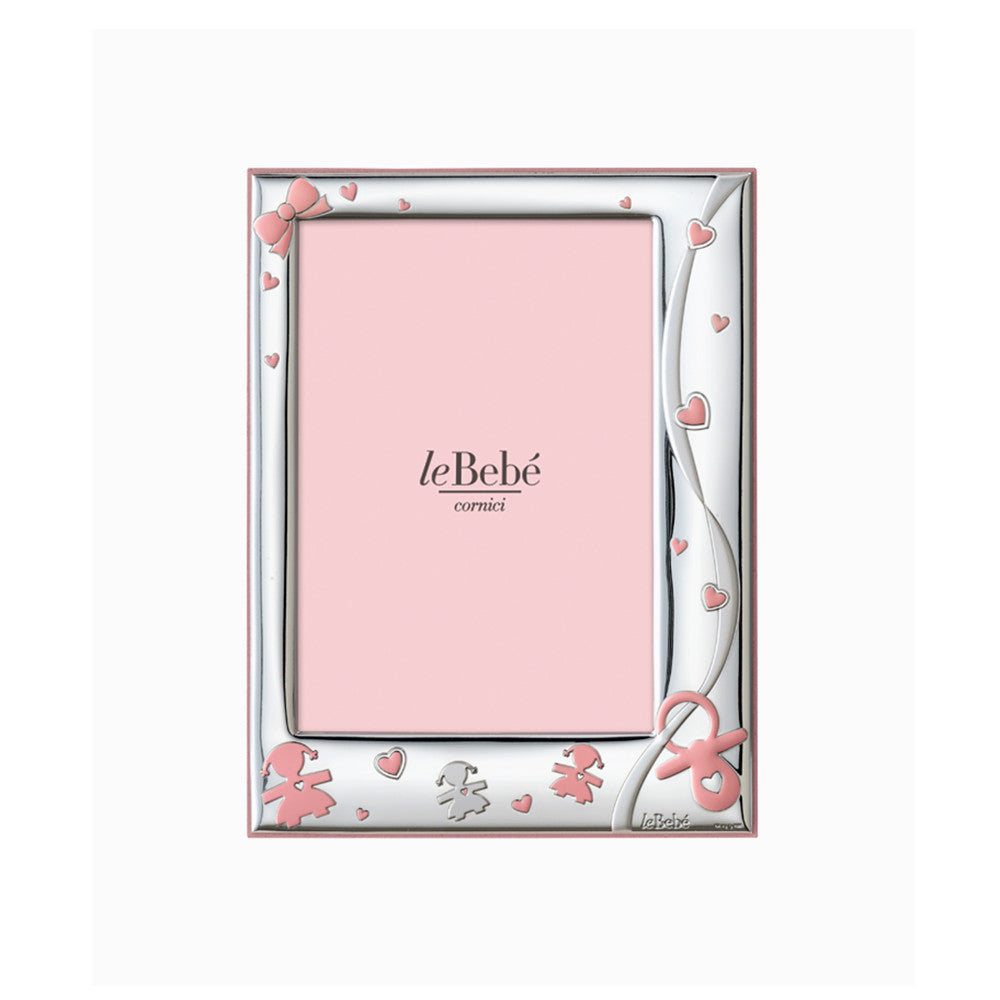Portafoto Cornice Femminuccia Ciuccio LB208/9DR - Le Bebè     