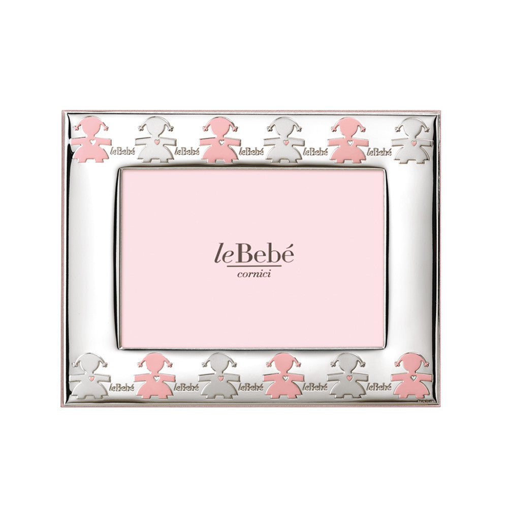 Portafoto Cornice Femminuccia Classica LB201/15R - Le Bebè     