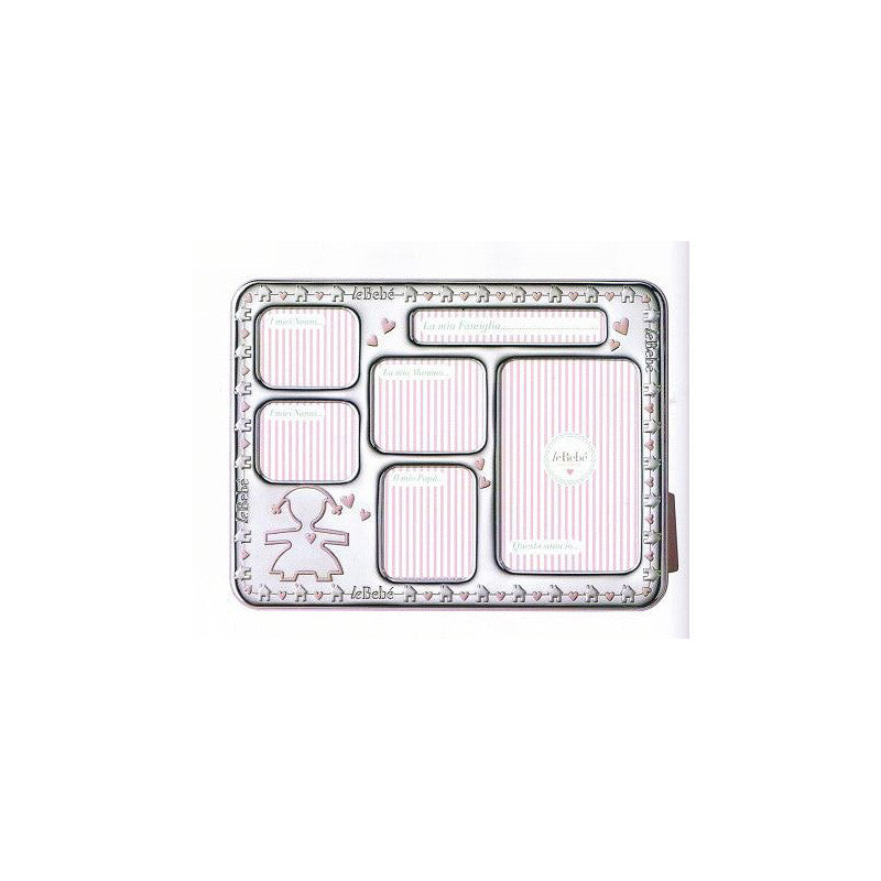 Portafoto Cornice Femminuccia Family LB205/32R - Le Bebè    