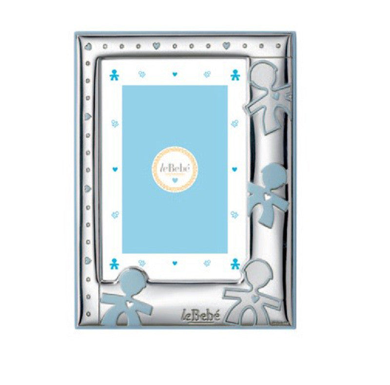 Portafoto Cornice Piccola Maschietto Amore LB204/9DC - Le Bebè     
