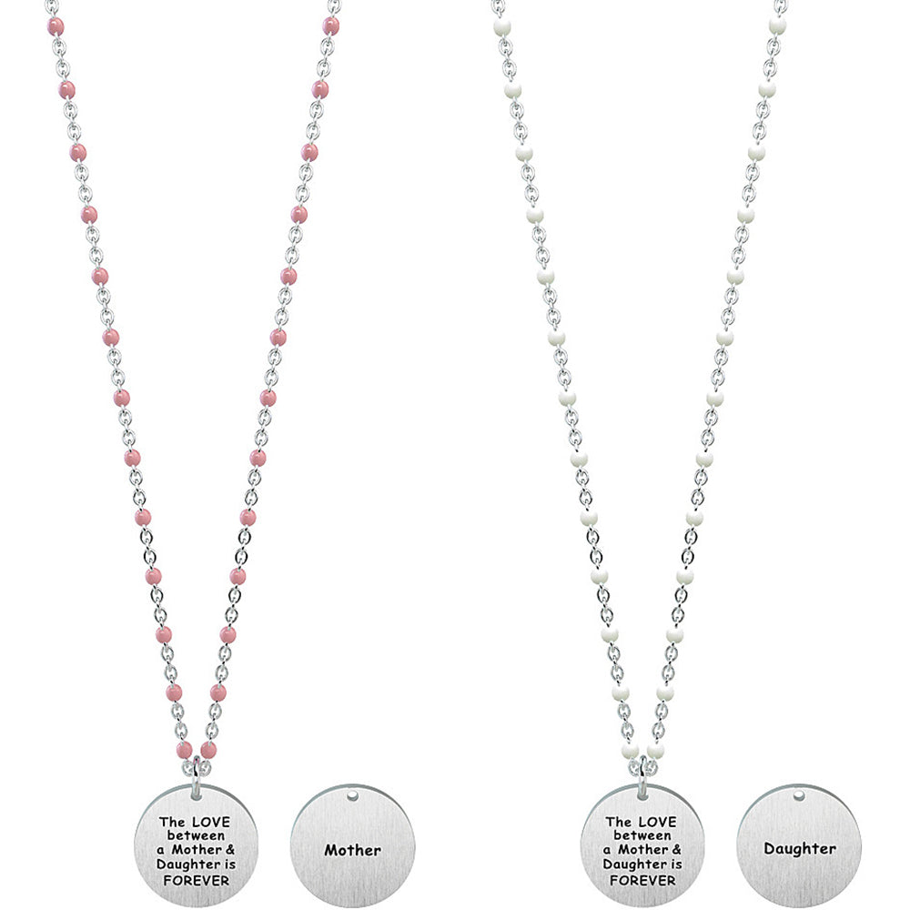 Set 2 Collane Family Madre Figlia Forever Life 751100 Kidult