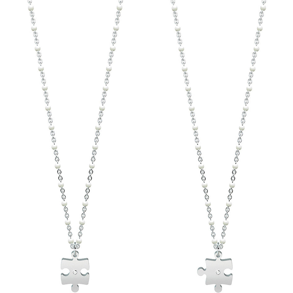 Set 2 Collane Love Puzzle Life 751073 Kidult