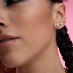 Set di 3 Orecchini Donna Gold Twinkle Stars My Lucky by Giulia Salemi Breil