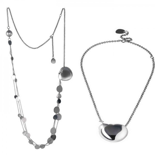 Collana Breil Bloom Lunga o Girocollo Acciaio Tj0804 Gioielleria