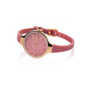 Orologio Donna Chérie Glitter Gold Porpora 2483LHRG-04 - Hoops