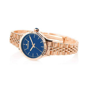 orologio-donna-luxury-gold-blu-dark-laccato-2560lga-12-hoops