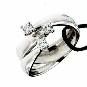 Anello Trilogy Collezione Eternity Oro Bianco Recarlo ZN677/45